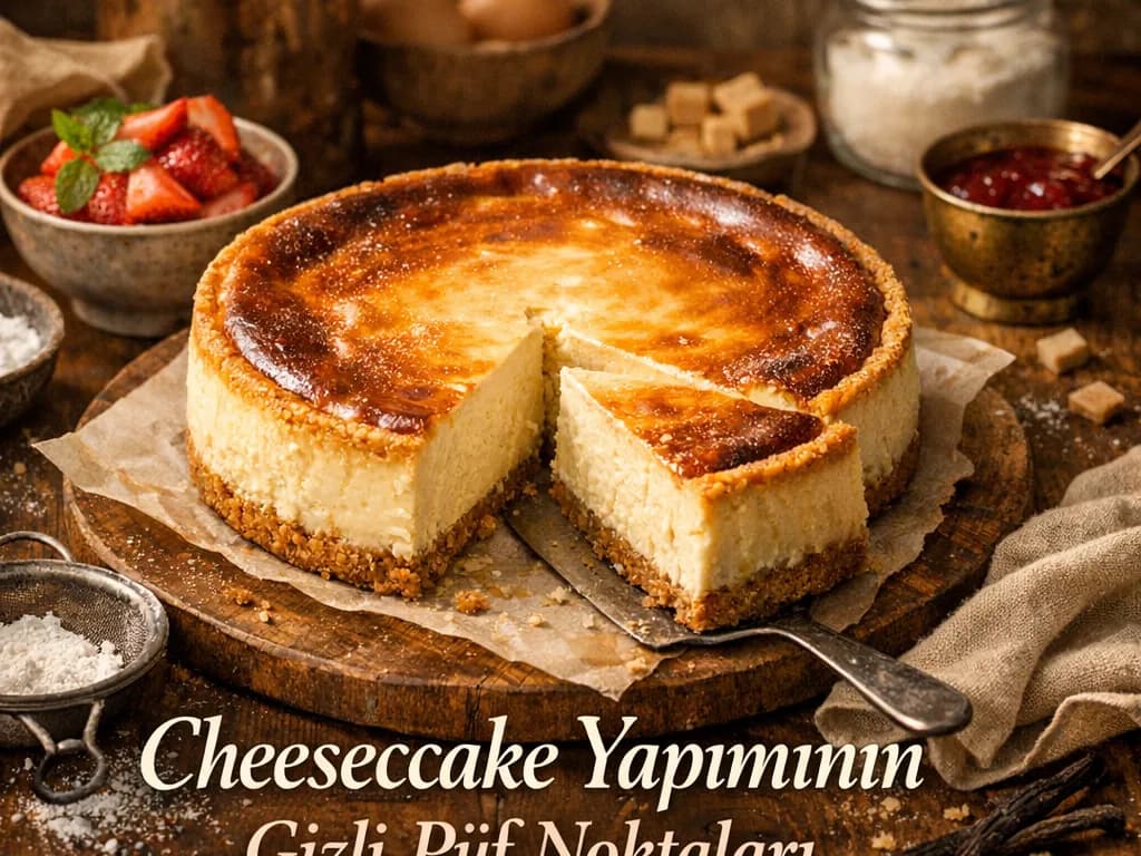 Cheesecake Yapımının Gizli Püf Noktaları